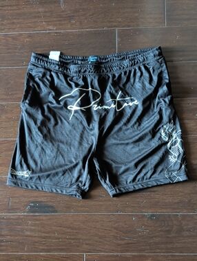 Primitive x Dragon Ball Super Vegeta Mesh Shorts in black